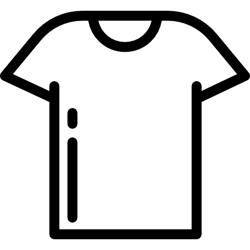Рубашка Detailed Rounded Lineal иконка