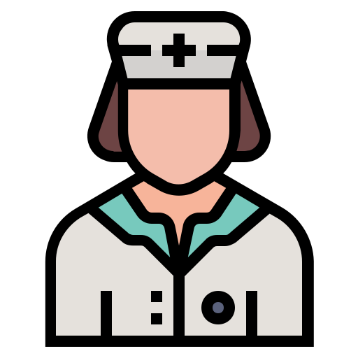 Медсестра Wichai.wi Lineal Color иконка