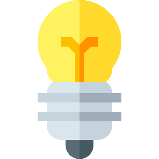 電球 Basic Straight Flat icon
