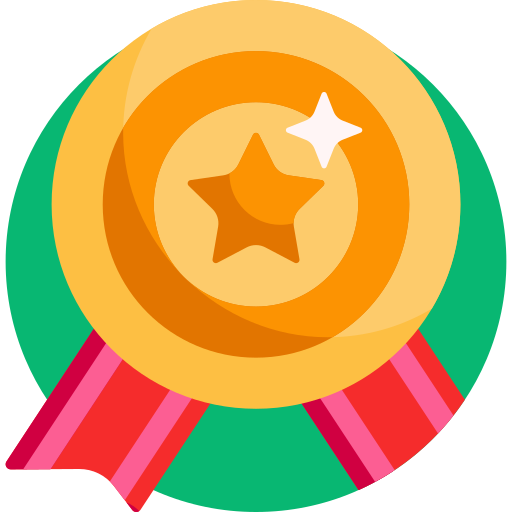 Medalla Detailed Flat Circular Flat icono
