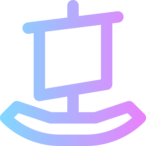 Boat Super Basic Rounded Gradient icon