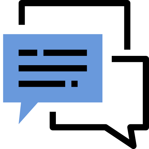 Chat Winnievizence Blue icon