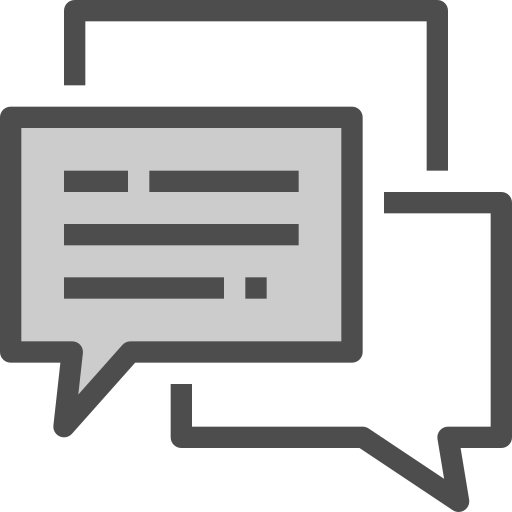 Chat Winnievizence Grey icon