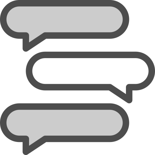 Chat Winnievizence Grey icon