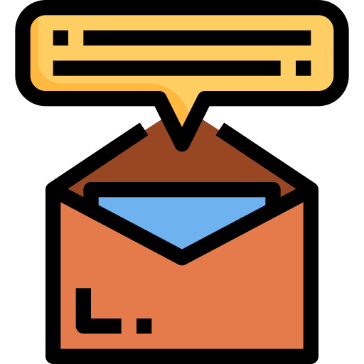 email Winnievizence Lineal color icon