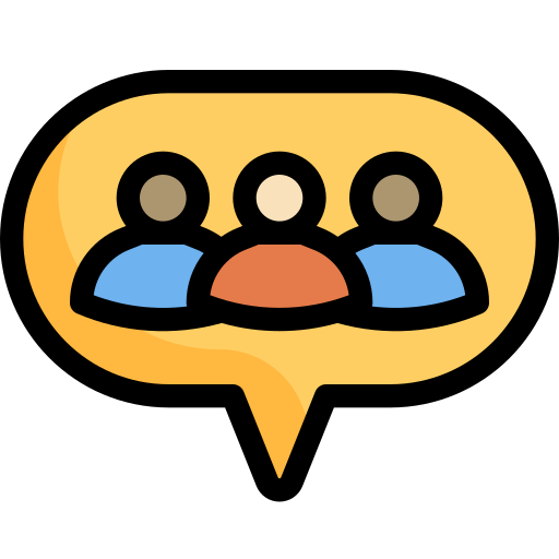 Group chat Winnievizence Lineal color icon