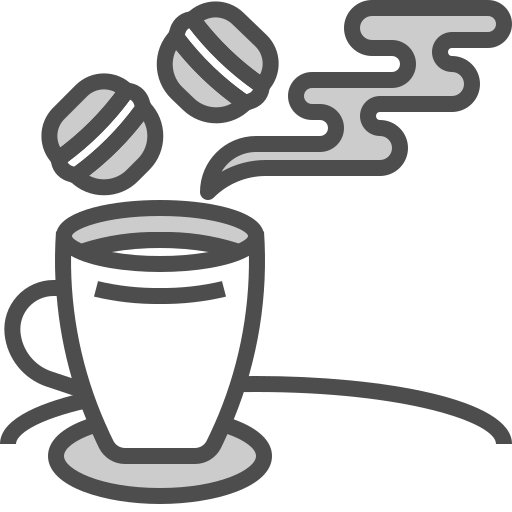 Coffee Winnievizence Grey icon