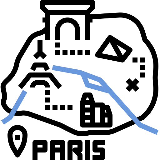 パリ Winnievizence Blue icon