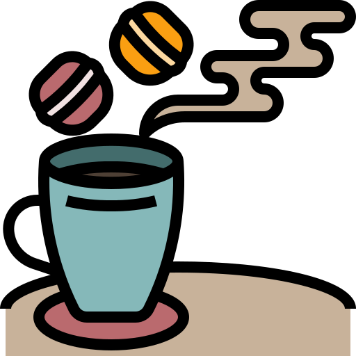 커피 Winnievizence Lineal color icon