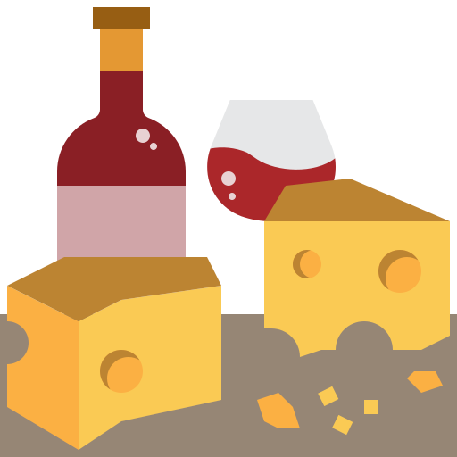 Cheese Winnievizence Flat icon