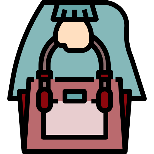 Bolsa Winnievizence Lineal color icono