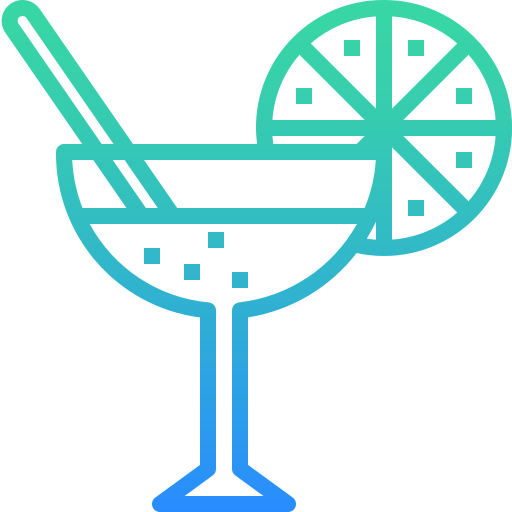 cocktail Winnievizence Outline gradient icon