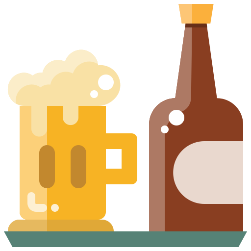 Beer Winnievizence Flat icon