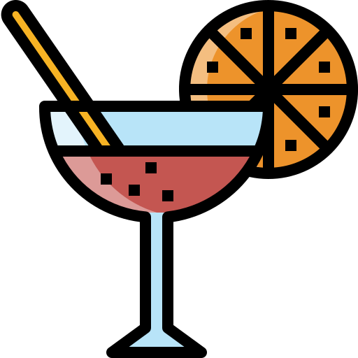 cocktail Winnievizence Lineal color Icône