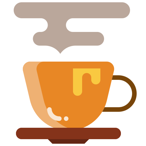gorąca kawa Winnievizence Flat ikona