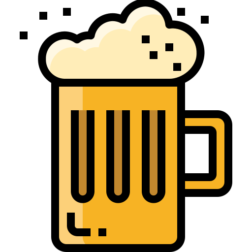 Beer Winnievizence Lineal color icon