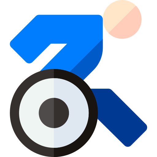 gehandicapt Basic Rounded Flat icoon