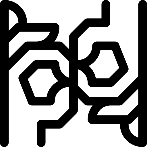 langage des signes Basic Rounded Lineal Icône