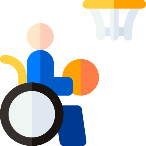 juegos paralímpicos Basic Rounded Flat icono
