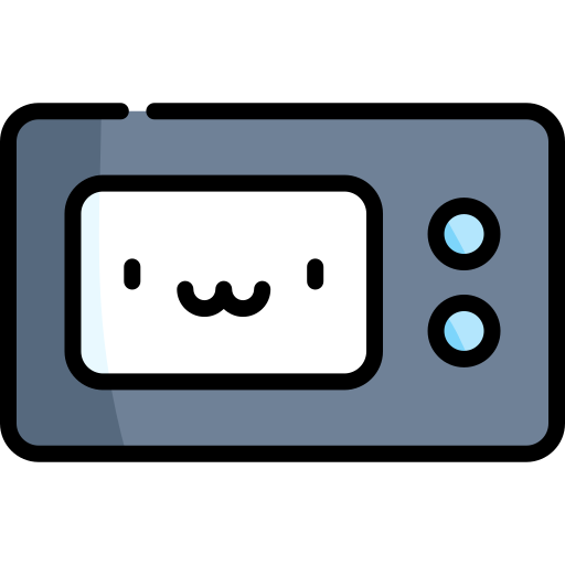 Microwave Kawaii Lineal color icon