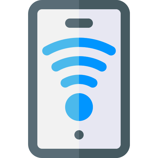 Teléfono inteligente Basic Rounded Flat icono