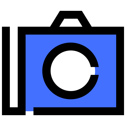 Camera Inipagistudio Blue icon