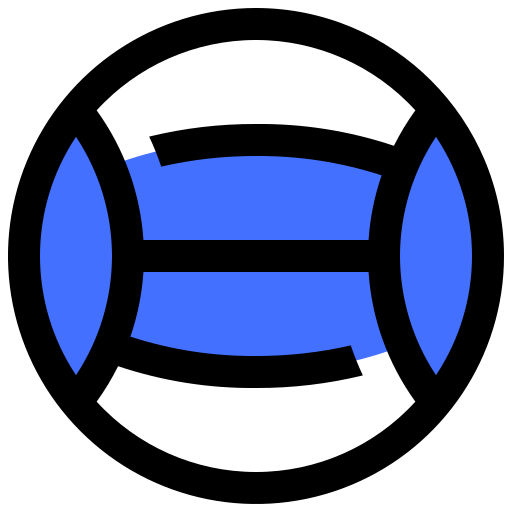 ball Inipagistudio Blue icon