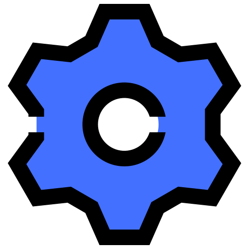 instellingen Inipagistudio Blue icoon