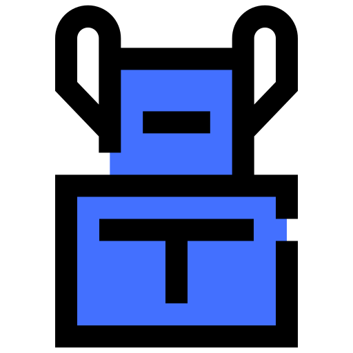 roboter Inipagistudio Blue icon