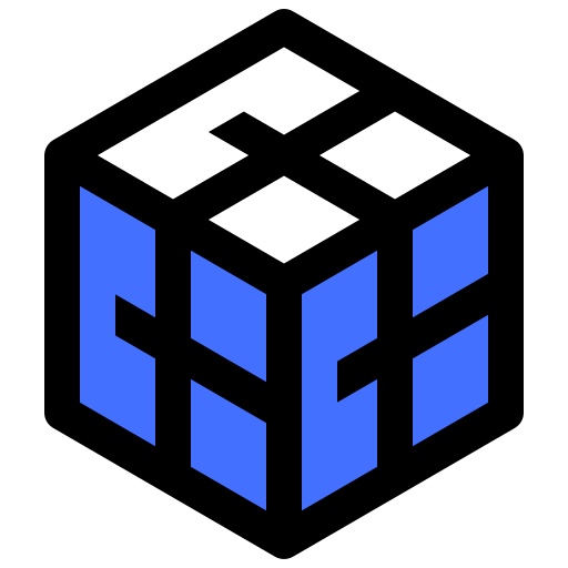 루빅 Inipagistudio Blue icon