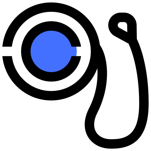 yo-yo Inipagistudio Blue Icône