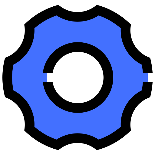Configuração Inipagistudio Blue Ícone