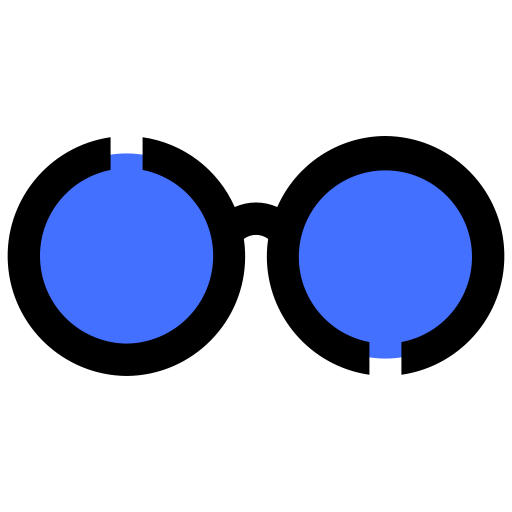 sonnenbrille Inipagistudio Blue icon