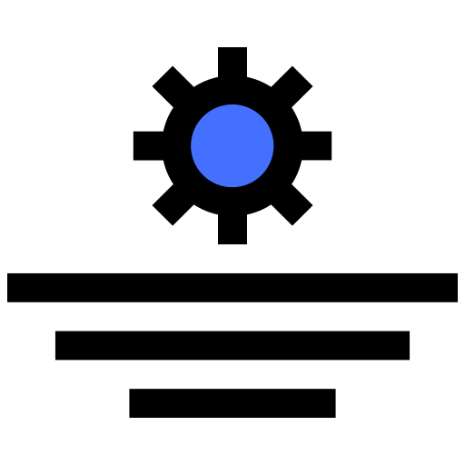 sonnenaufgang Inipagistudio Blue icon