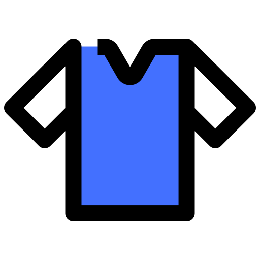 t-shirt Inipagistudio Blue icon