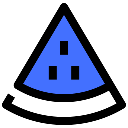 Sandía Inipagistudio Blue icono