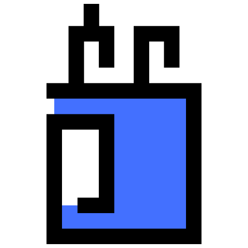 筆箱 Inipagistudio Blue icon