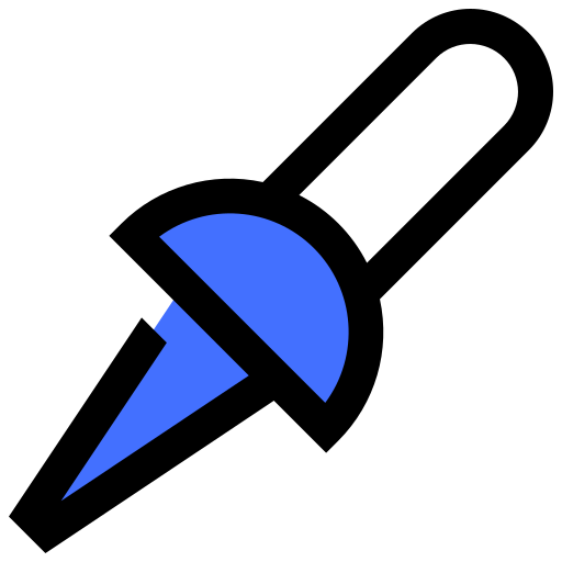 puntina da disegno Inipagistudio Blue icona