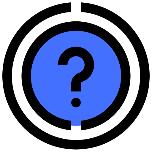 Preguntas frecuentes Inipagistudio Blue icono