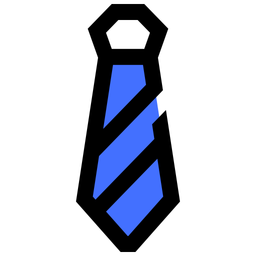 cravatta Inipagistudio Blue icona
