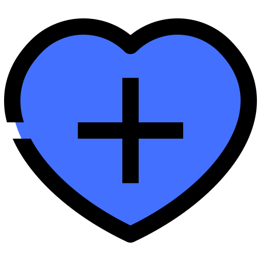 cœur Inipagistudio Blue Icône
