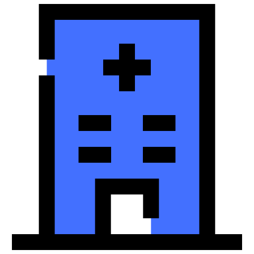 krankenhaus Inipagistudio Blue icon