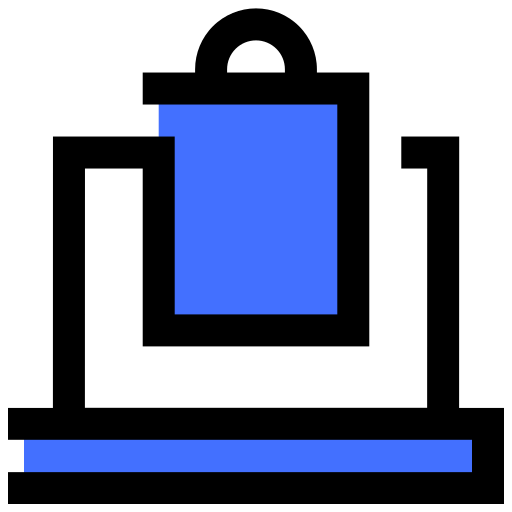 Online shop Inipagistudio Blue icon
