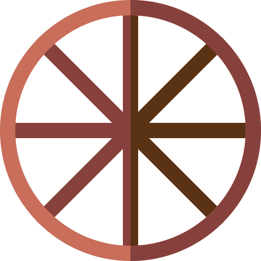 Wheel Basic Rounded Flat icon