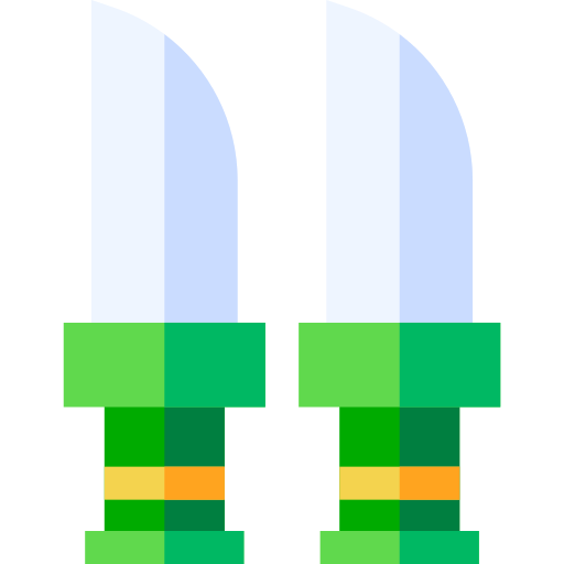 Knives Basic Straight Flat icon