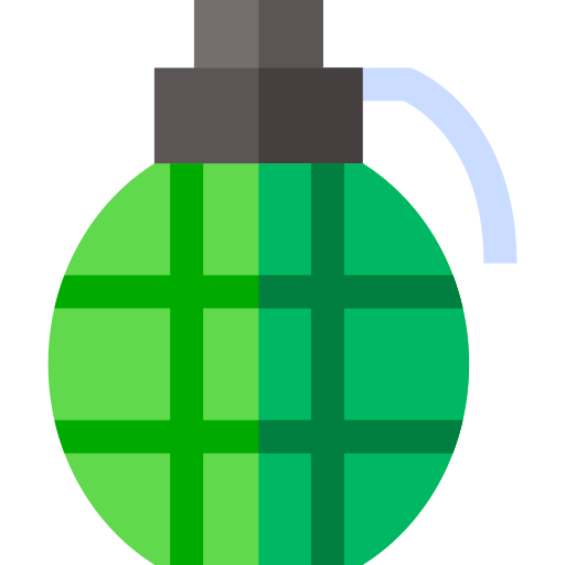 grenade Basic Straight Flat Icône