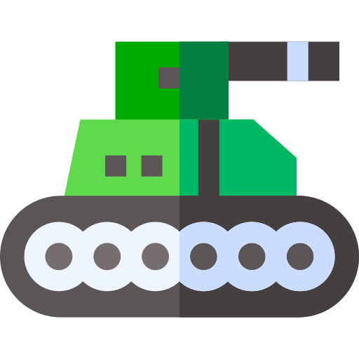 Tank Basic Straight Flat icon