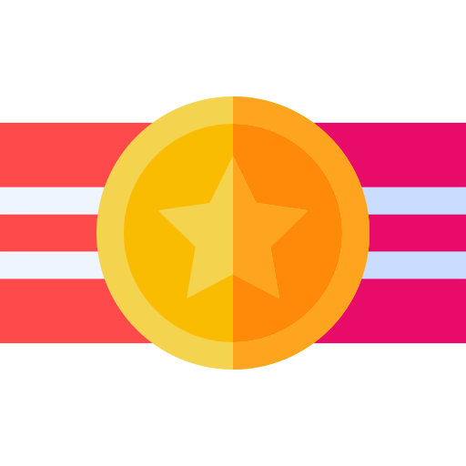 Badge Basic Straight Flat icon