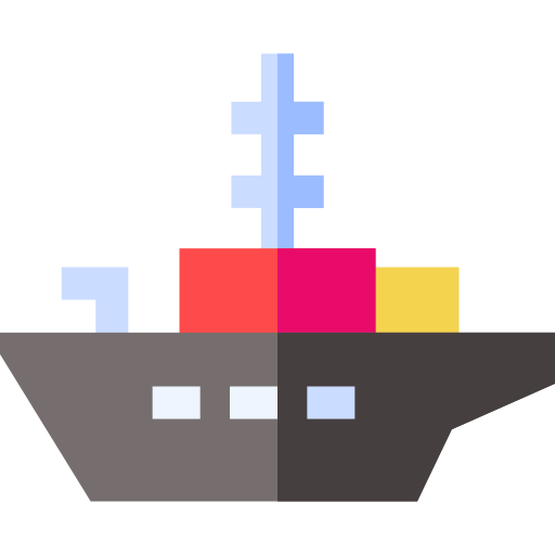 Ship Basic Straight Flat icon