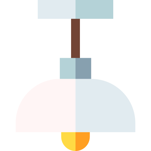 Lámpara Basic Straight Flat icono